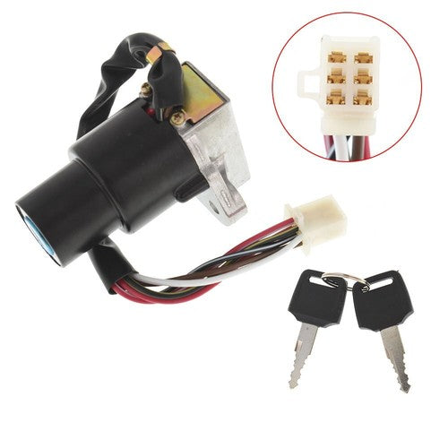 DURAFORCE NEW Ignition Key Switch For Kawasaki KLR650 1987-2000 2001-2007