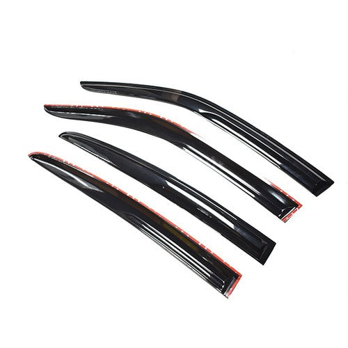 DURAFORCE For 2011-2020 Dodge Charger Smoke Window Visor Sun Rain Wind Guard Vent Shade