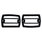 DURAFORCE For 1987-1996 Jeep Wrangler YJ Front Bumper Turn Signal Light Guard Cover Side