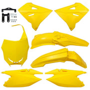 DURAFORCE Yellow Restyled Plastics Kit New Style 2019 For Suzuki RM250/RM125 2001-2008
