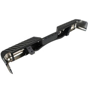 DURAFORCE NEW Chrome - Complete Rear Steel Bumper Assembly For Ford F150 2009 2013-2014