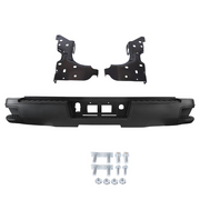 DURAFORCE For 2014-2018 Chevy Silverado Sierra 1500 Black Rear Step Bumper w/o Sensor