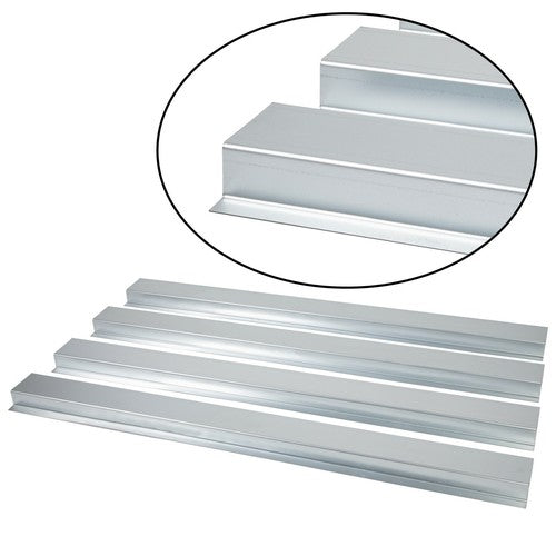 For Ford F Series Bed Floor Support Crossmember Rails Set of 4