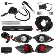 DURAFORCE 12V Golf Cart LED Light Kit For Yamaha G29 YDR Drive 07+ Turn Signal Horn Brake