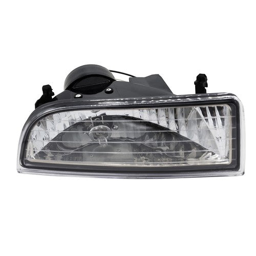 DURAFORCE For 1997-2001 Honda Prelude Clear Lens Fog Lights Bumper Driving Lamps w/wiring