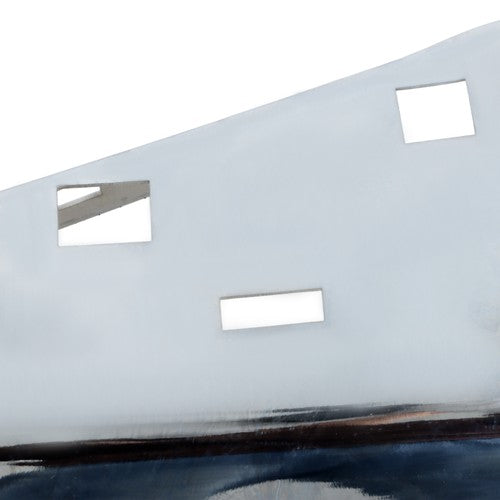 DURAFORCE Steel Chrome For Ford F-250 F-350 2011-16 Super Duty Front Lower Bumper Assembly