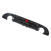 DURAFORCE Rear Bumper Diffuser Lip Carbon Style with LED Light for Infiniti Q60 2017-2022