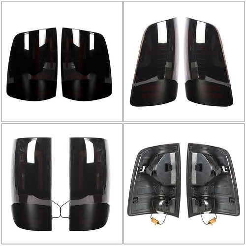 DURAFORCE Rear Left&Right Brake Tail Light For Dodge Ram 1500 09-18 Ram 2500/3500 10-18