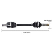 DURAFORCE 2Pcs Rear CV Axles Drive Shaft For Yamaha Grizzly 550 700 3B4-2518E-10-00