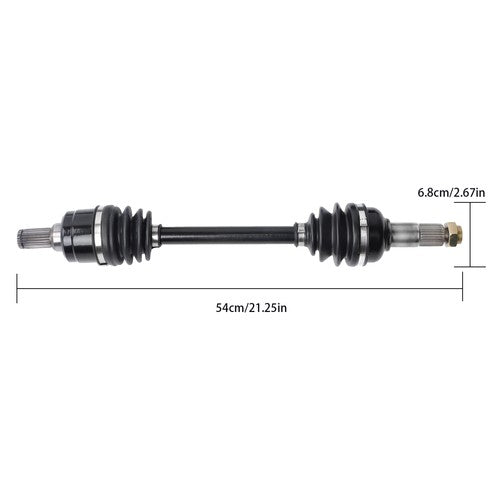 DURAFORCE 2Pcs Rear CV Axles Drive Shaft For Yamaha Grizzly 550 700 3B4-2518E-10-00