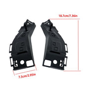 DURAFORCE Suitable For Ford Flex 2009-2019 Pair Front Bumper Rail Retainer Support Bracket