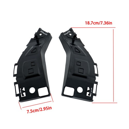 DURAFORCE Suitable For Ford Flex 2009-2019 Pair Front Bumper Rail Retainer Support Bracket