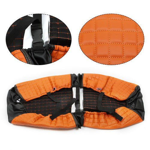 DURAFORCE Front&Rear Seat Covers For Yamaha Drive/Drive 2 2007-UP Golf Cart Orange New