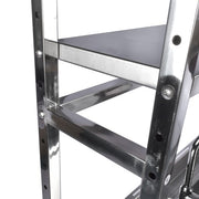 DURAFORCE 39.4in Stainless Steel Utility Sink Set Left Platform Commercial Sink w/ Shelves