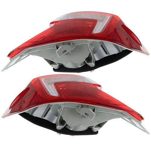 DURAFORCE Fit For Toyota Camry 2012-2014 One Pair Outer LH + RH Tail Light Brake Lamp