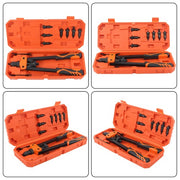DURAFORCE 14" Rivet Nut Tool Kit Metric & Inch Mandrels 70pcs Rivnuts Nuts & 7 mandrels