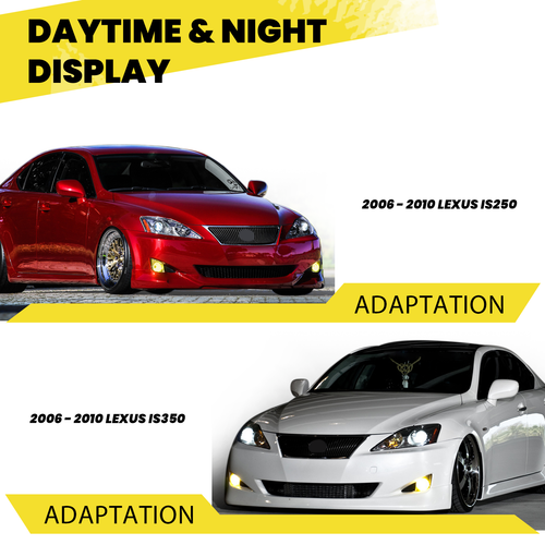 DURAFORCE Fit 2006 2007 2008 2009 2010 Lexus IS250 IS350 Bumper Fog Lights Lamps LH RH
