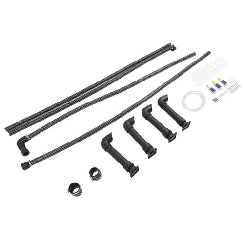 4 Black Snorkel Kits for Polaris Sportsman 400 500 600 700 800 1994 2014