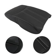 DURAFORCE For Honda Pilot 23-24 Black Leather/White Thread Center Console Armrest Gloves