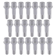 DURAFORCE 20PCS Wheel Lug Bolts Nuts for Mercedes ML550 S500 CL500 GL450 G500 0009905307