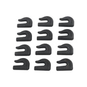 DURAFORCE 12 Pack 3/8" Weld On Grab Hook 6600lbs Heavy Duty G70 Forged Grab Chain Hooks