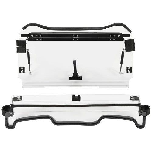 DURAFORCE Flip Windshield for 2018-21 Polaris RZR XP Turbo S 19-21 XP 4 Scratch Resistant