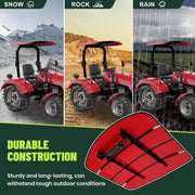DURAFORCE Red Canopy For 52" X 52" Equipped Tractors & Mowers W/ 2" x 2" or 2" x 3" ROPS