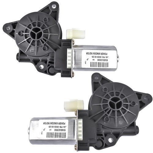 DURAFORCE Rear Left and Right Power Window Regulator Motors for Hyundai Tucson 2016-2022