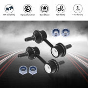 DURAFORCE 2pcs Sway Bar End Links Front Set Fit For Subaru Legacy Forester Outback 02-16