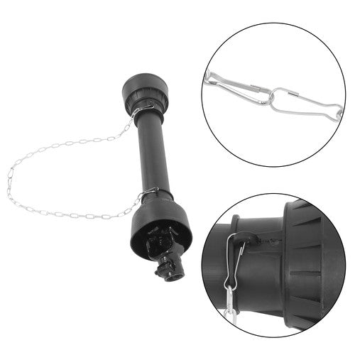 DURAFORCE PTO Shaft PTO Driveshaft for Tractor 1-3/8" Spline/Round Ends 30-39" New