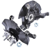 DURAFORCE Front LH+RH Steering Knuckle Assembly for Kia Rio Rio5 Hyundai Accent 2006-2011