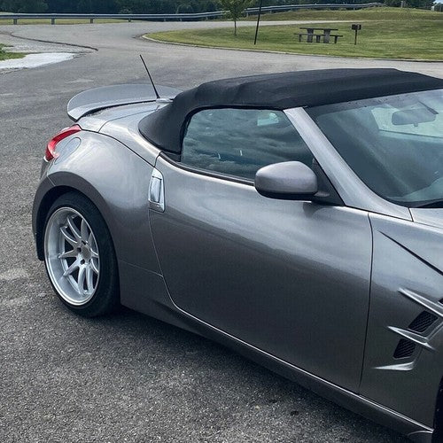 DURAFORCE For Nissan 370Z Coupe 2009-2021 Primer Gray Rear Trunk Spoiler Wing w/Hardware
