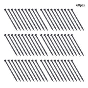 DURAFORCE Edging Nails Garden Anchoring Spikes 8 Inch 60 Pcs Plastic Spiral Landscape