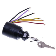 DURAFORCE For Mercury Outboard Push-to-Choke Ignition Starter Key Switch 3Pos MP41070-2