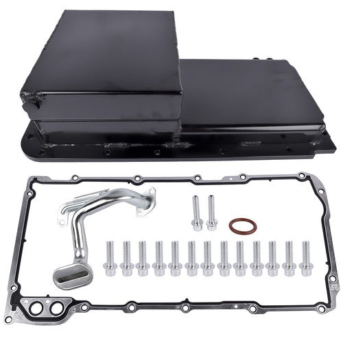 DURAFORCE Engine Oil Pan Kit 7-Quart for Chevy Small Block V8 GEN. III/IV 4.8 5.7 6.0 6.2L