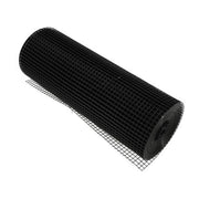 DURAFORCE Hardware Cloth 19 Gauge Black PVC Coated Wire Fencing Garden Fence Roll 1/2inch