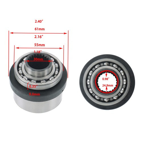 DURAFORCE 3236672 Front Differential OST Output Hub For Polaris Sportsman 570 EFI 2014-21