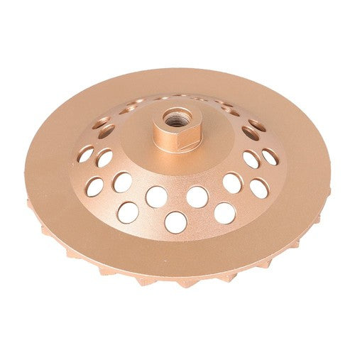 DURAFORCE 7" Diameter 5/8"-11 Arbor 24 Turbo Grinding Wheels for Concrete and Masonry US