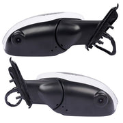 DURAFORCE 2Pcs Door Mirrors Power Heated with Camera LH & RH for Nissan Rogue 2.5L 2.0L l4