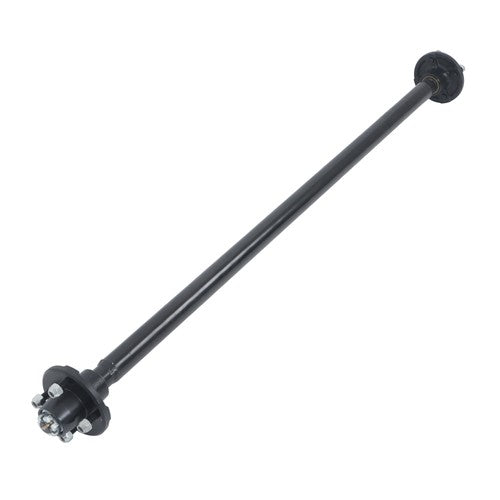 DURAFORCE (with U-Bolt Kit) Trailer Axle 4 lug-4" Idler 58" Hub Face Fit For 2000lbs