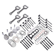 DURAFORCE Head Gasket w/ Bolts & Piston and Rings Kit For Hyundai Accent Kia Rio Soul L4