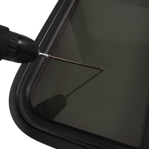 DURAFORCE 2PCS Tempered Glass 17.5" x 15.5" RV Window Vertical Slider For Camper Trailer