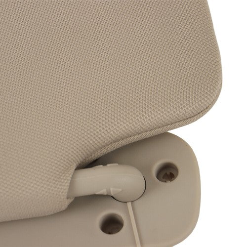 DURAFORCE Gray Passenger SunVisor WIth Lighted For Silverado Sierra Tahoe Yukon 2007-2014