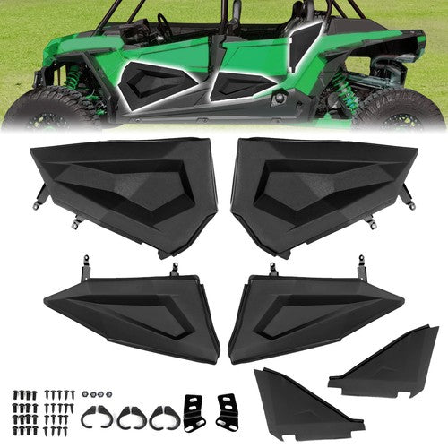 DURAFORCE New For Polaris RZR XP 4 1000/XP 4 Turbo 2014-2023 2015 Steel Lower Door Inserts