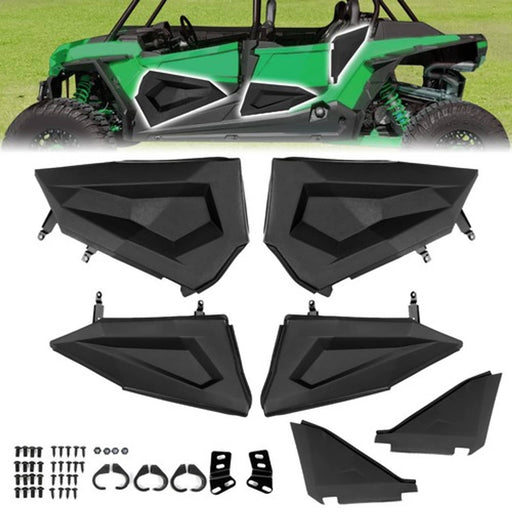 DURAFORCE New For Polaris RZR XP 4 1000/XP 4 Turbo 2014-2023 2015 Steel Lower Door Inserts