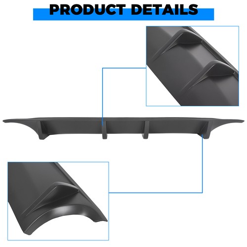Nissan Maxima 09-2015 7th Gen 4Door Rear Lower Bumper Lip Diffuser Splitter