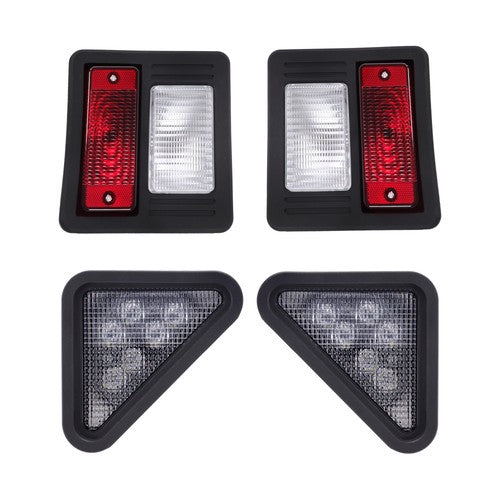 DURAFORCE Front LED & Standard Rear Light Kit For Bobcat S150 S175 S250 S300 Compatible