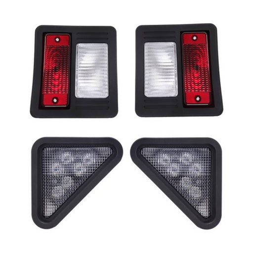 DURAFORCE Front LED & Standard Rear Light Kit For Bobcat S150 S175 S250 S300 Compatible