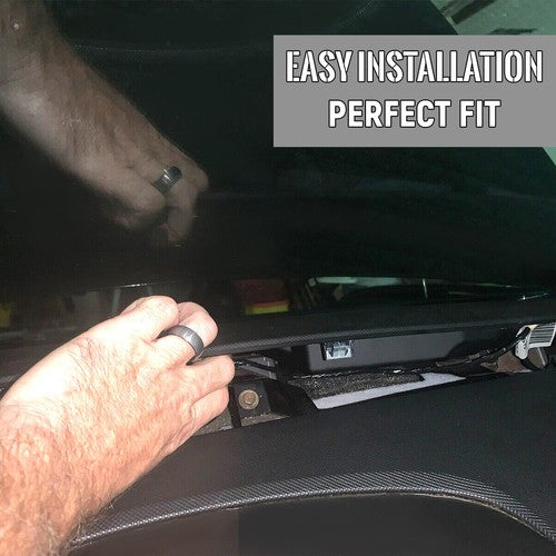 Black Dash Pad Trim Defroster Panel for 2003-2007 Cadillac CTS 2004-2006 SRX