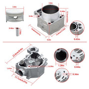 DURAFORCE Engine Rebuild Kit Cylinder 12200-HP7-A01 09-24 For Honda TRX500 13101-HP5-600